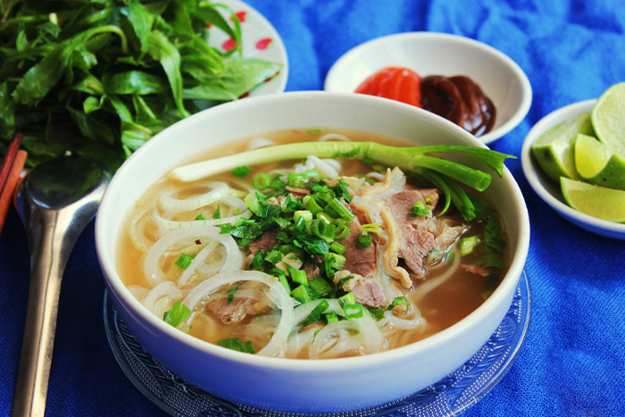 Hanoi Pho noodle soup